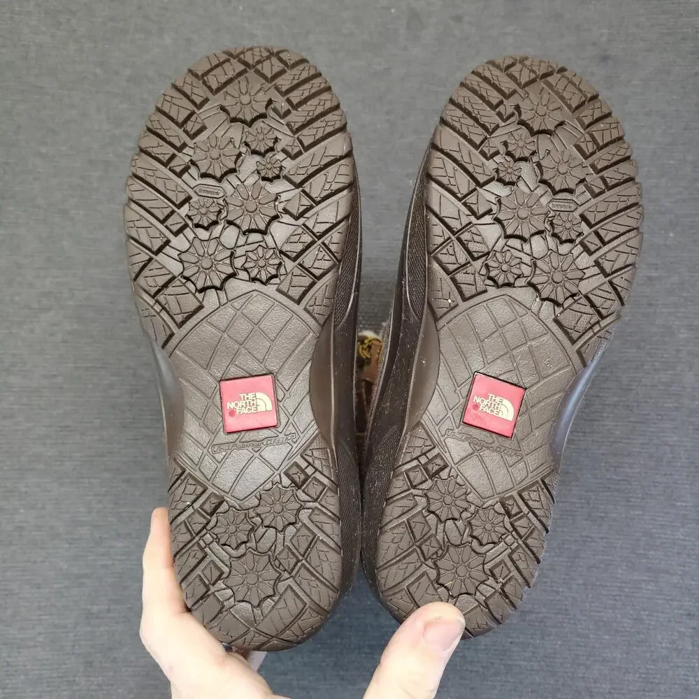 The North Face Shellista 3 Mid Boots Womens 7 Brown Faux Fur Waterproof